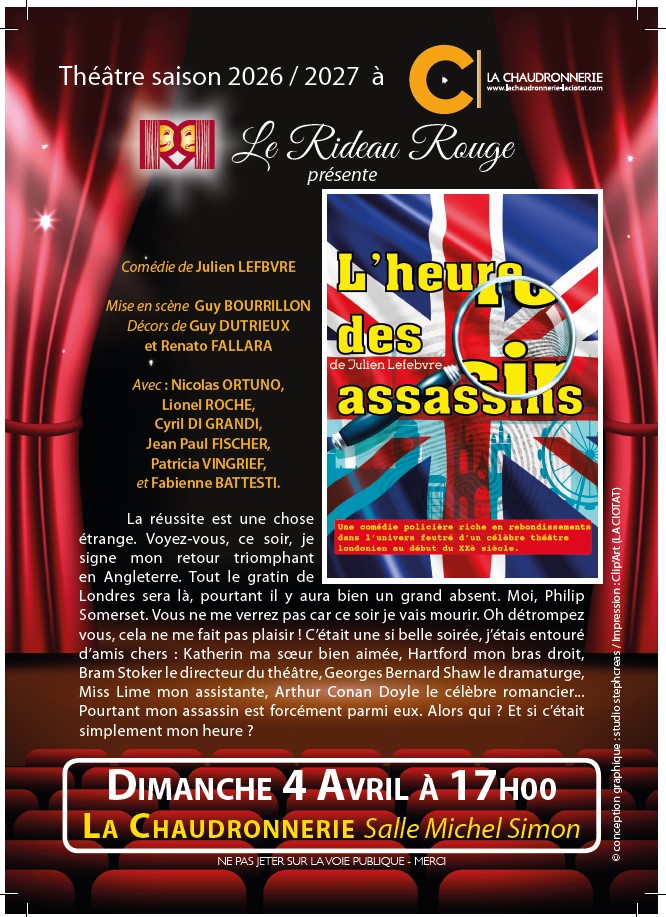 You are currently viewing L&rsquo;HEURE DES ASSASSINS
